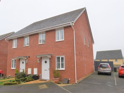 Semi-detached house to rent in Portland Close, Cullompton, Devon EX15