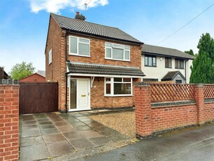 3 bedroom detached house for sale in Bruxby Street, Syston, LE7