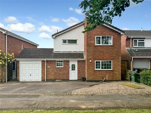 3 bedroom detached house for sale in Maidwell Close, Wigston, Leicestershire, LE18
