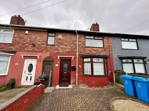3 bedroom terraced house for rent in Homestall Road, Liverpool, L11