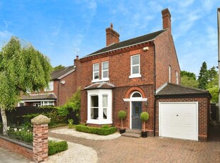 Detached house for sale in Crewe Road, Alsager, Stoke-On-Trent ST7