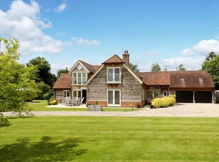 Detached house for sale in Oakwood Barn, Clappers Farm Road, Silchester, Reading, Hampshire RG7