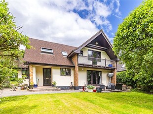 Detached house for sale in Woodruff, Penmans Hill, Chipperfield, Kings Langley, Hertfordshire WD4