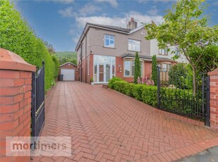 Semi-detached house for sale in Burnley Road, Accrington, Lancashire BB5
