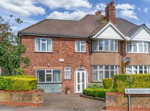 Semi-detached house for sale in Senneleys Park Road, Birmingham, West Midlands B31