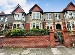 Terraced house for sale in Llwyn-Y-Grant Road, Penylan, Cardiff CF23