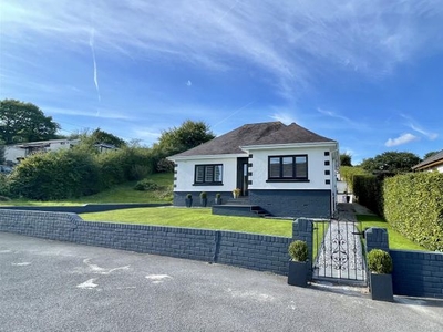 Detached bungalow for sale in Heol Bryngwili, Cross Hands, Llanelli SA14