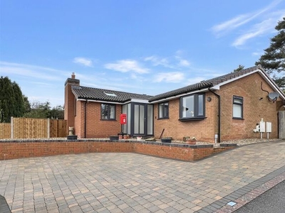 Detached bungalow for sale in Thames Close, Congleton CW12
