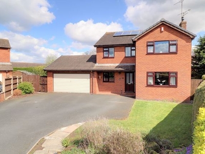Detached house for sale in Annefield Close, Market Drayton, Shropshire TF9