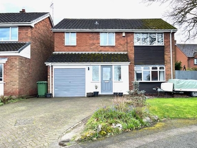 Detached house for sale in Surrey Close, Rugeley WS15