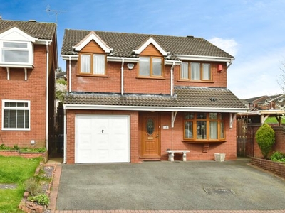 Detached house for sale in Wimberry Drive, Newcastle, Staffordshire ST5