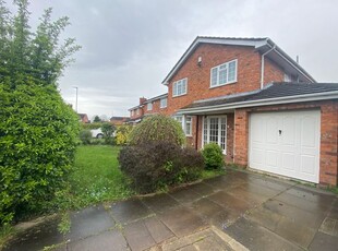 Detached house to rent in Rushton Drive, Hough, Crewe CW2