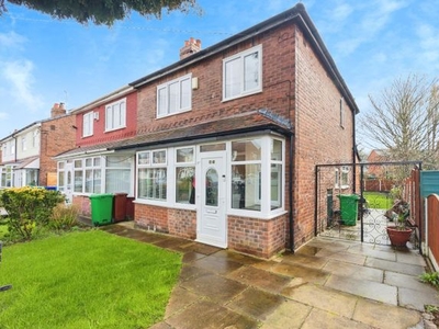 Property for sale in Egerton Road South, Chorlton Cum Hardy, Manchester M21
