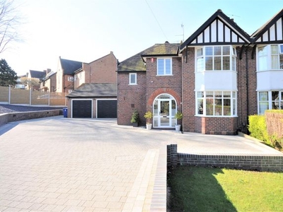 Semi-detached house for sale in Abbots Way, Newcastle-Under-Lyme ST5