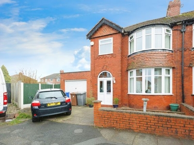 Semi-detached house for sale in Cromer Avenue, Denton, Manchester, Greater Manchester M34