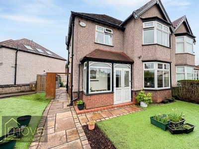 Semi-detached house for sale in Elm Hall Drive, Mossley Hill, Liverpool L18
