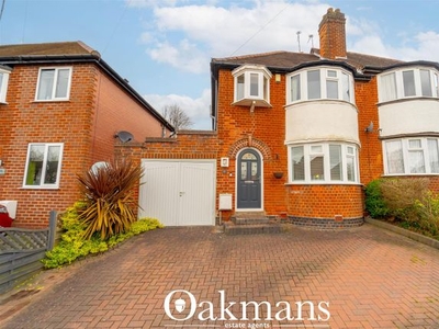 Semi-detached house for sale in Harts Green Road, Harborne B17