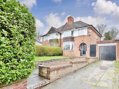 Semi-detached house for sale in Jacey Road, Edgbaston, Birmingham B16