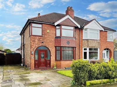 Semi-detached house for sale in Riddings Road, Timperley, Altrincham WA15
