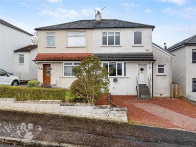 Semi-detached house for sale in Rockmount Avenue, Thornliebank, Glasgow, East Renfrewshire G46