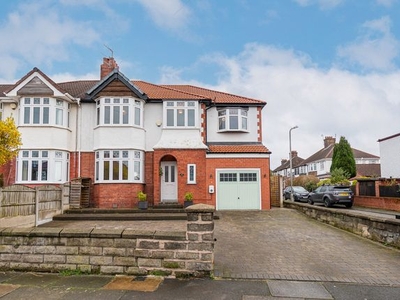 Semi-detached house for sale in South Mossley Hill Road, Allerton L19
