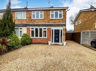 Semi-detached house to rent in Thirlmere Drive, Loughborough, Loughborough LE11