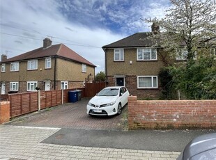 Semi-detached house to rent in Westbrook Crescent, Cockfosters, Barnet EN4