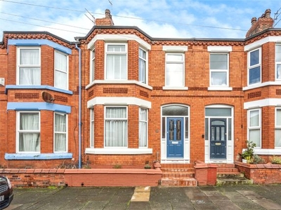 Terraced house for sale in Rimmington Road, Liverpool, Merseyside L17