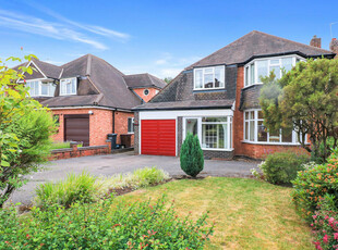 3 bedroom detached house for sale in Greswolde Road, Solihull, B91