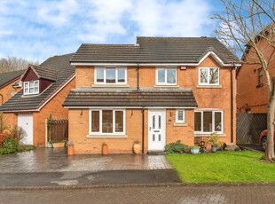 4 bedroom detached house for sale in Brompton Gardens, Bewsey, Warrington, Cheshire, WA5