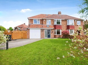 4 bedroom semi-detached house for sale in Cranbrook Avenue, York, North Yorkshire, YO26