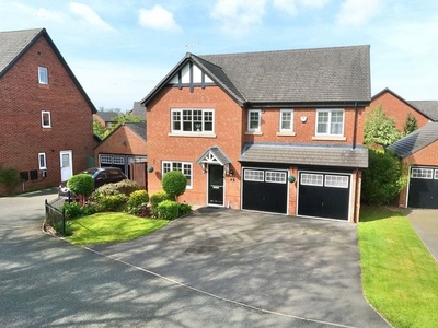Detached house for sale in Oaks Close, Aston CW5