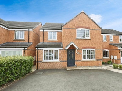 Detached house for sale in Woodpecker Close, Sandbach CW11