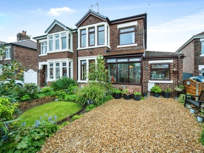 Semi-detached house for sale in Ashbourne Road, Warrington, Cheshire WA5