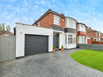 Semi-detached house for sale in Blackthorn Grove, Fairfield, Stockton-On-Tees, Durham TS19