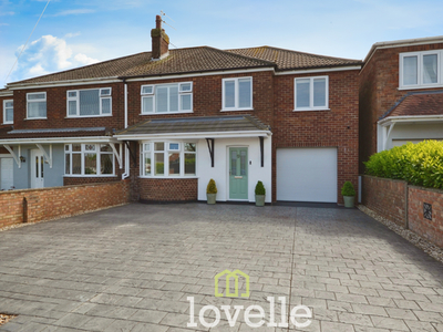 Semi-detached house for sale in Pearson Road, Cleethorpes DN35
