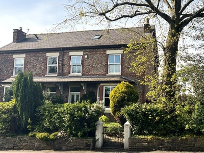 Semi-detached house for sale in Station Road, Marple, Stockport SK6