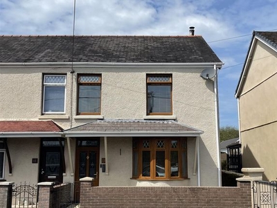 Semi-detached house for sale in Woodfield Road, Llandybie, Ammanford SA18