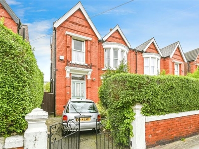 Semi-detached house for sale in York Avenue, Sefton Park, Liverpool L17