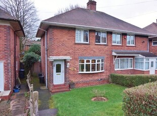 Semi-detached house to rent in Gregory Avenue, Weoley Castle, Birmingham B29