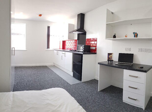 Studio flat for rent in London Road, Leicester, Leicestershire, LE2