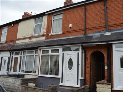 2 bedroom terraced house to rent Birmingham, B26 1SH