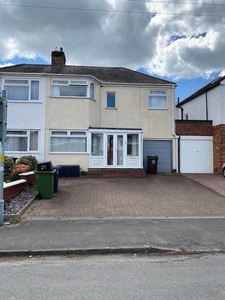 Semi-detached house to rent in Rangoon, Solihull B92