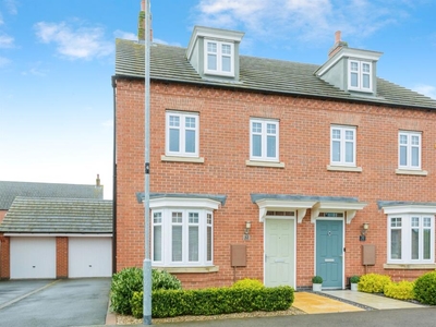 3 bedroom semi-detached house for sale in Abbott Way, Whetstone, Leicester, LE8
