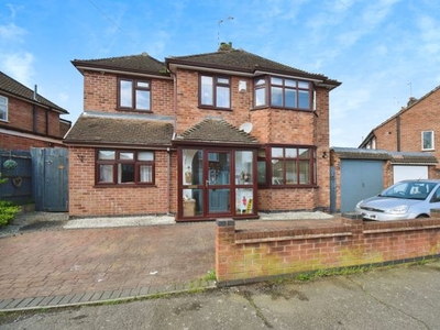 Detached house for sale in Ashbourne Road, Wigston LE18
