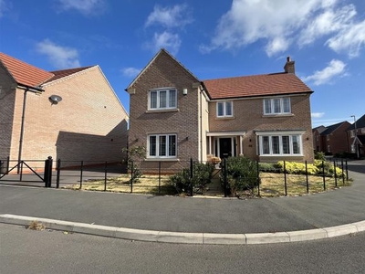 Detached house for sale in Queen Elizabeth Crescent, Broughton Astley, Leicester LE9