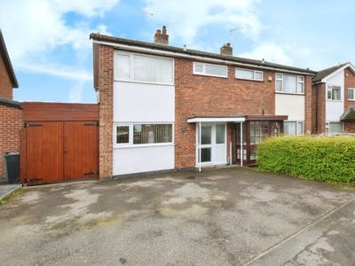 Semi-detached house for sale in Coombe Rise, Oadby, Leicester, Leicestershire LE2