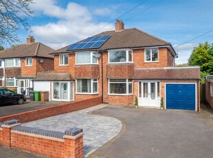 Semi-detached house for sale in Rowlands Crescent, Solihull B91