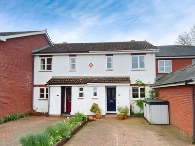 Terraced house for sale in Tappers Close, Topsham, Exeter EX3