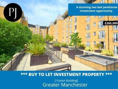 2 Bedroom Penthouse For Sale In Salford, Manchester City Centre